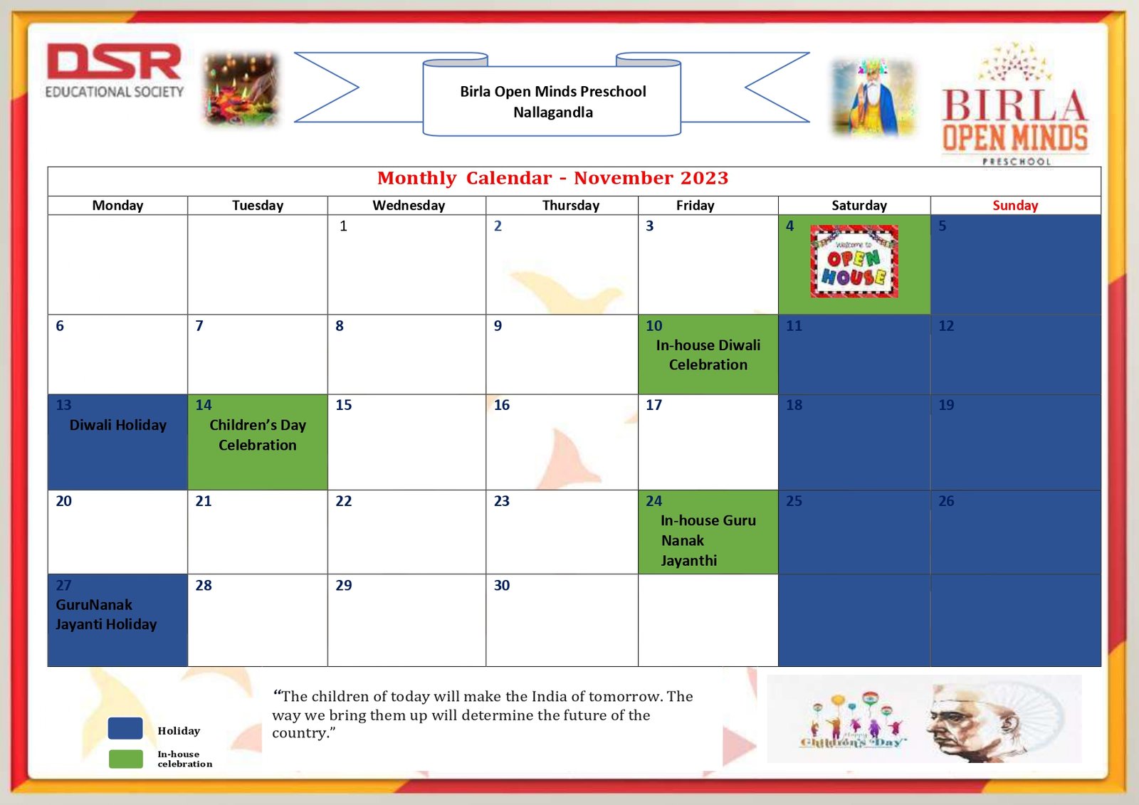 Newsletter November 2023